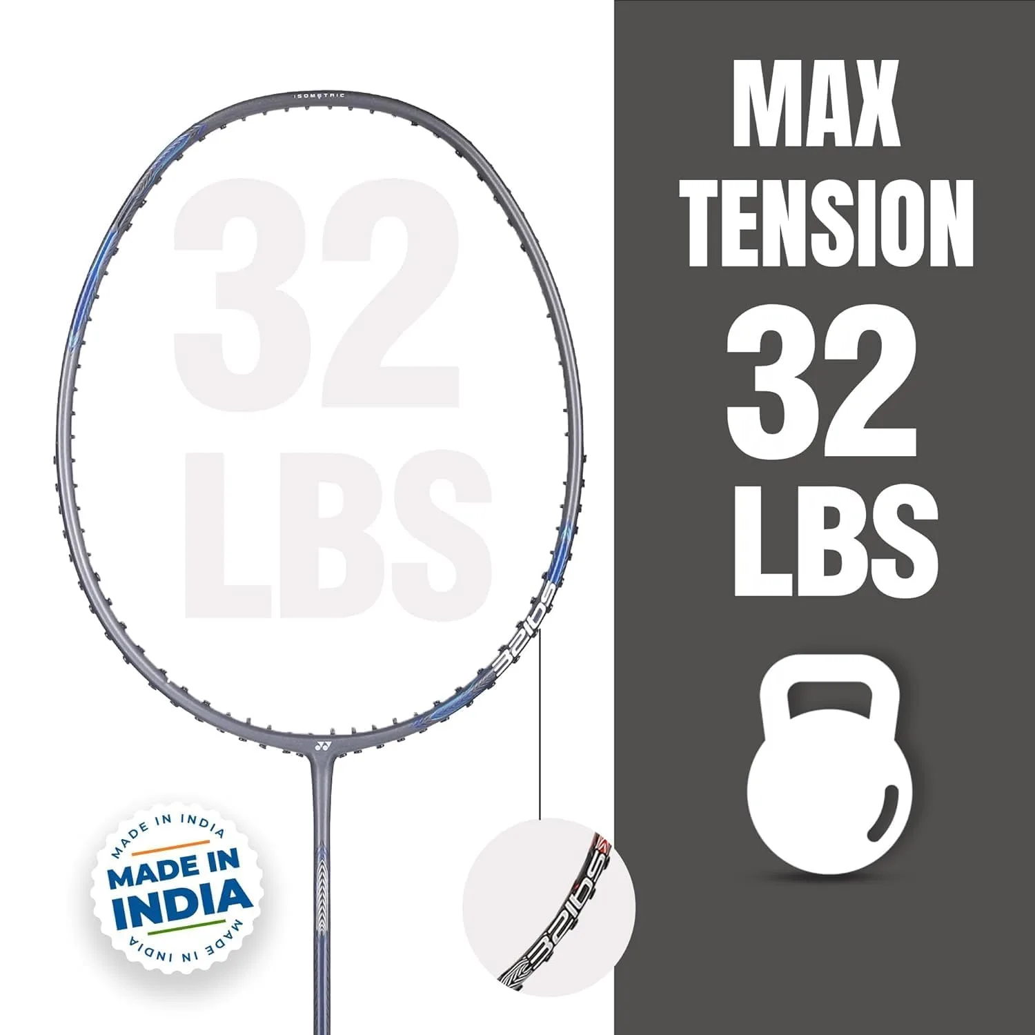 Yonex Astrox Attack 9 Badminton Racket | 4U | Head Heavy | High Tension 32lbs 19 Yonex Astrox Attack 9 Badminton Racket | 4U | Head Heavy | High Tension 32lbs - Image 19