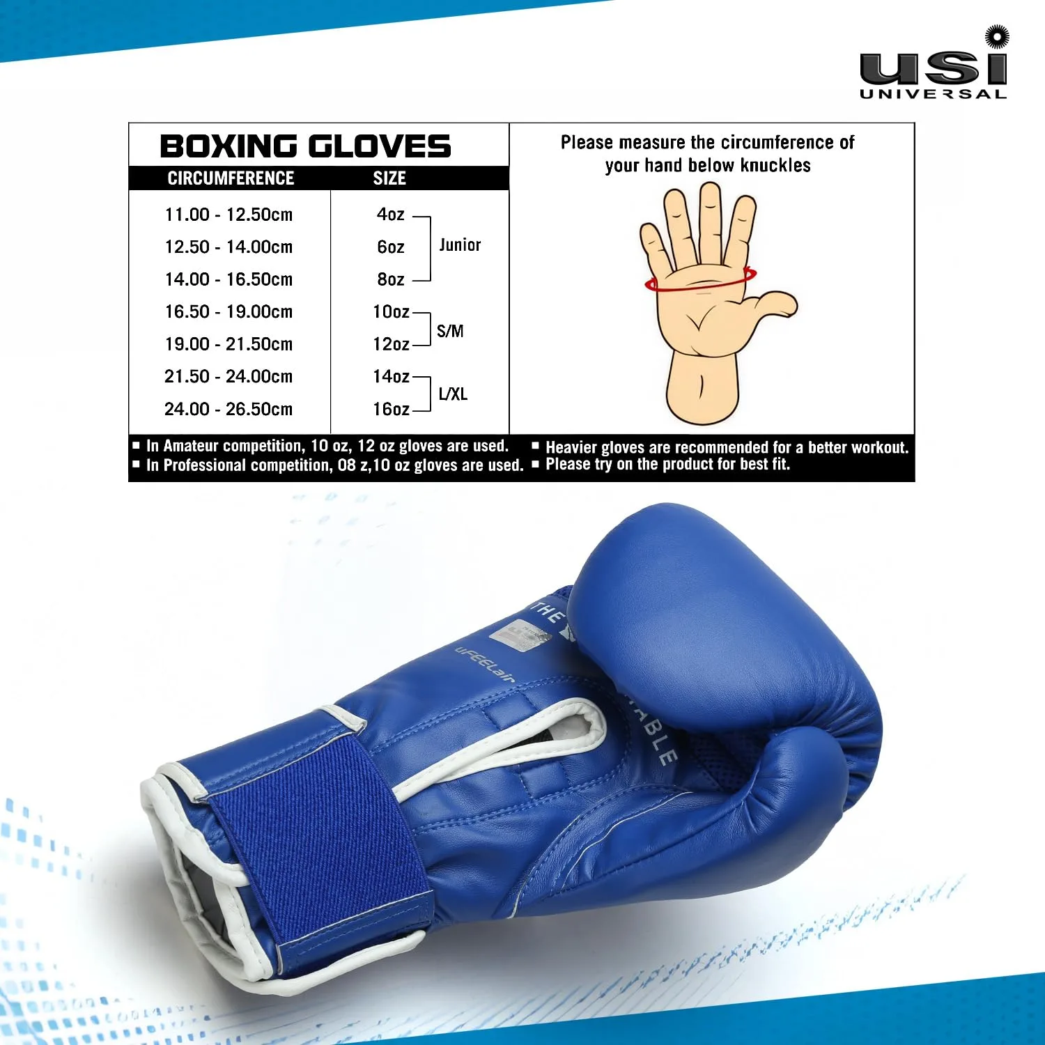 USI 612 Reliance Boxing Gloves, Punching Bag Gloves for Boxing, Kickboxing, Muay Thai, MMA 13 USI 612 Reliance Boxing Gloves, Punching Bag Gloves for Boxing, Kickboxing, Muay Thai, MMA - Image 13