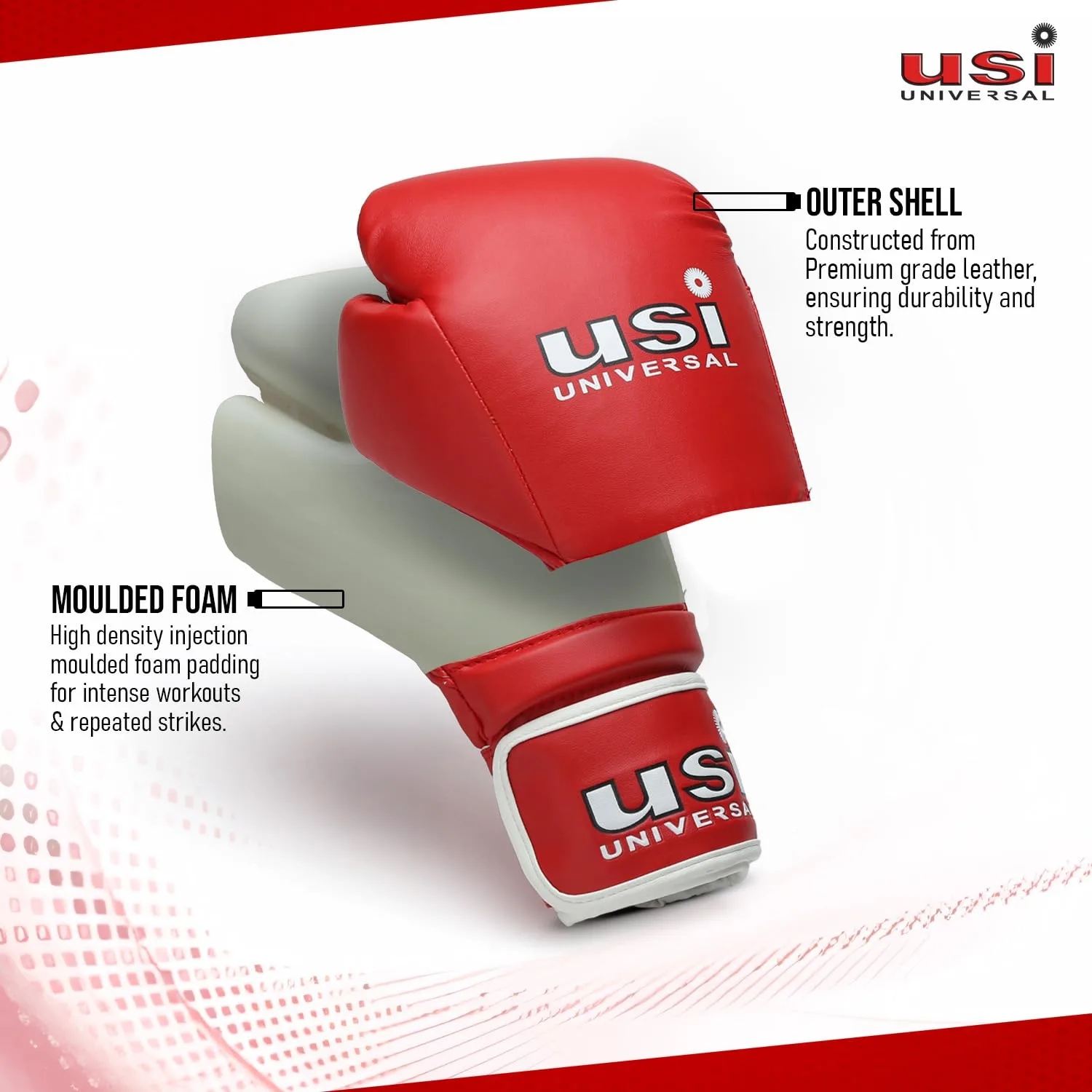 USI 612 Reliance Boxing Gloves, Punching Bag Gloves for Boxing, Kickboxing, Muay Thai, MMA 2 USI 612 Reliance Boxing Gloves, Punching Bag Gloves for Boxing, Kickboxing, Muay Thai, MMA - Image 2