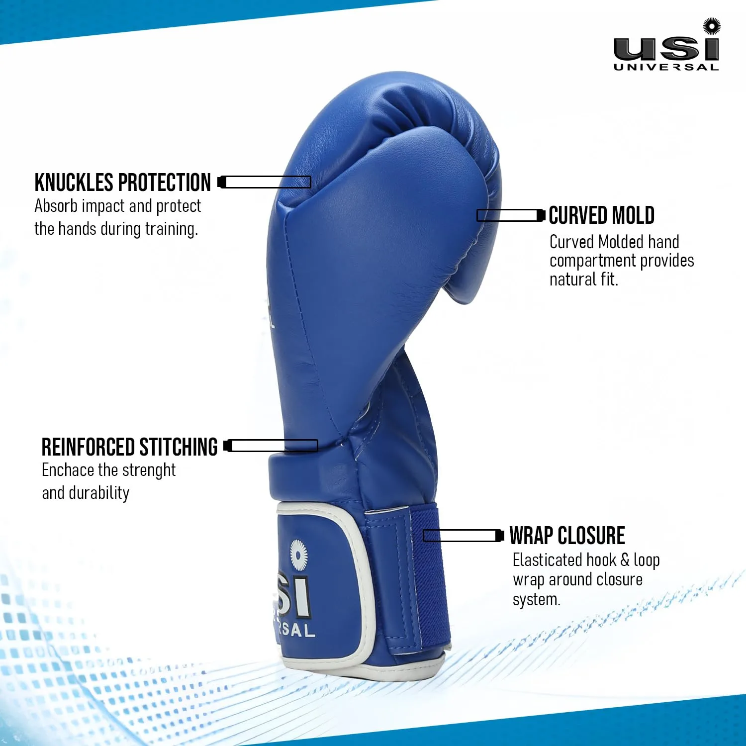 USI 612 Reliance Boxing Gloves, Punching Bag Gloves for Boxing, Kickboxing, Muay Thai, MMA 14 USI 612 Reliance Boxing Gloves, Punching Bag Gloves for Boxing, Kickboxing, Muay Thai, MMA - Image 14