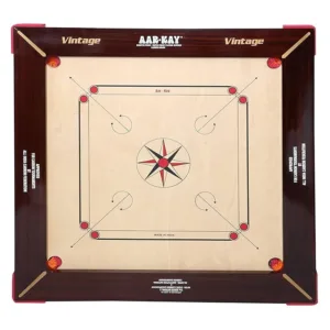 AARKAY Vintage Carrom Board 20MM