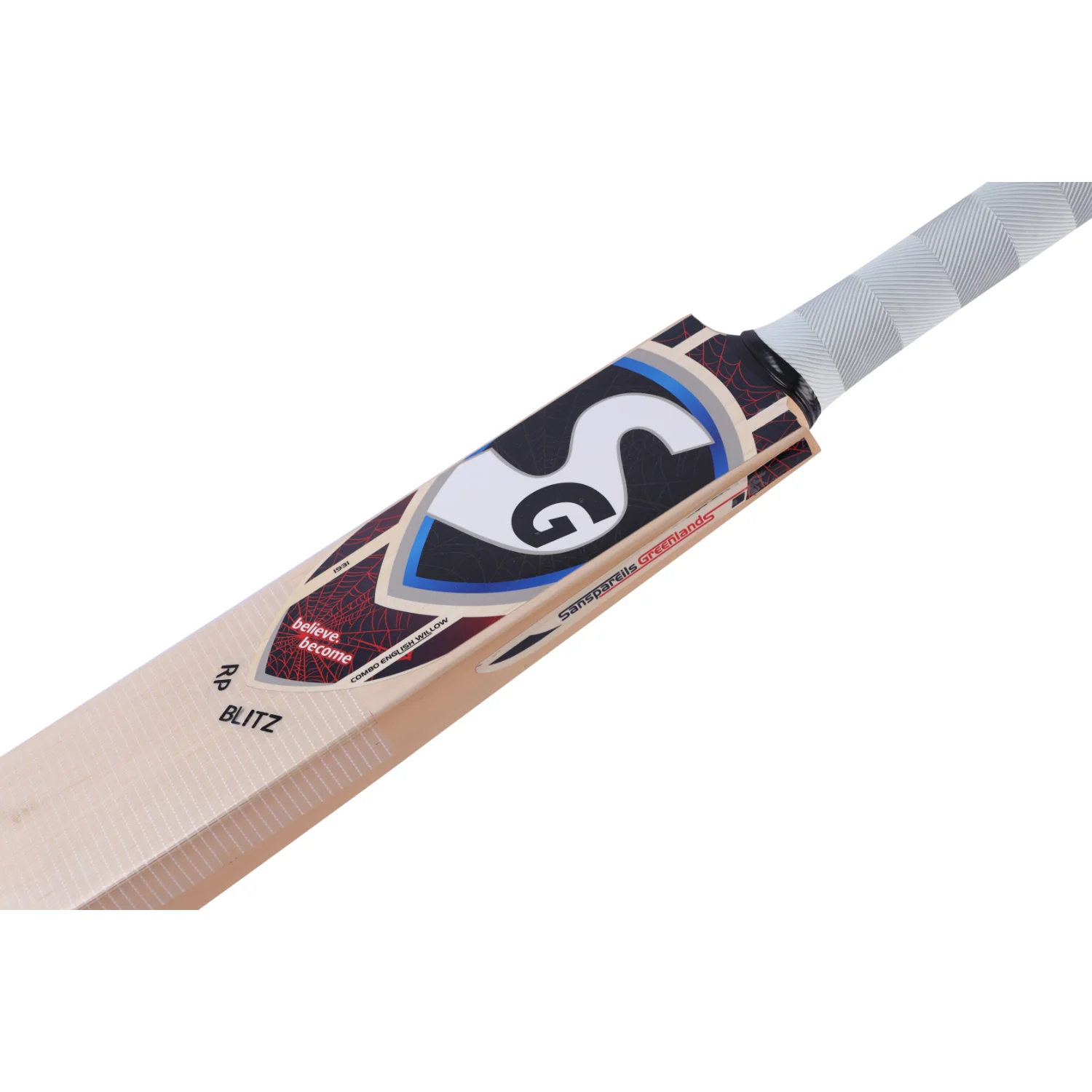 SG RP Blitz English And Kashmir Combo Cricket Bat 6 SG RP Blitz English And Kashmir Combo Cricket Bat - Image 6