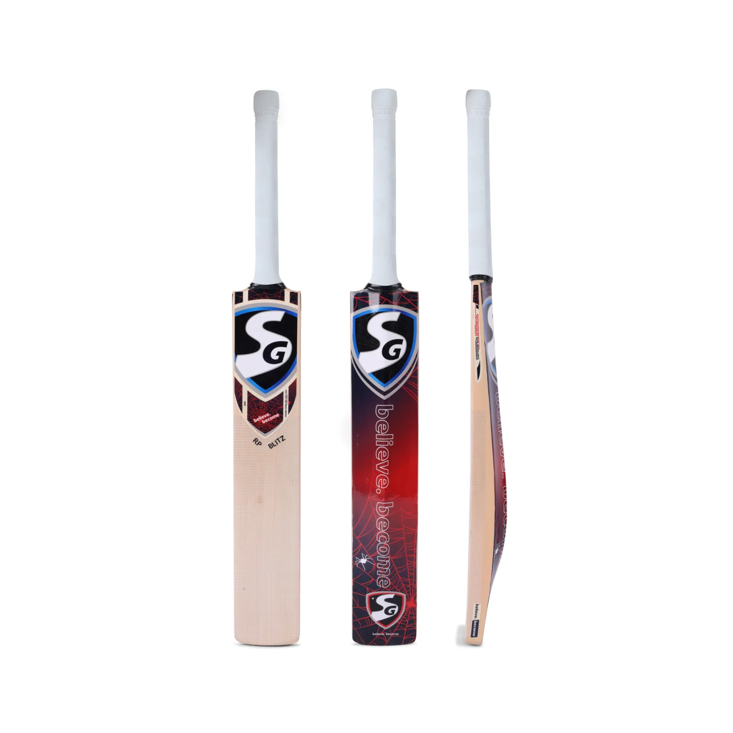 SG RP Blitz English And Kashmir Combo Cricket Bat 2 SG RP Blitz English And Kashmir Combo Cricket Bat - Image 2