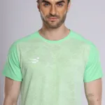 SPORRTIFF FIT-GEAR OCTAGON T-SHIRT - LIME
