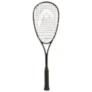 HEAD Cyber Elite 2024 Squash Racquet in White/Black/Orange with AFT technology branding.