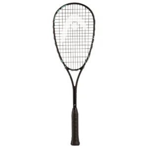 HEAD Cyber Elite 2024 Squash Racquet in White/Black/Orange with AFT technology branding.
