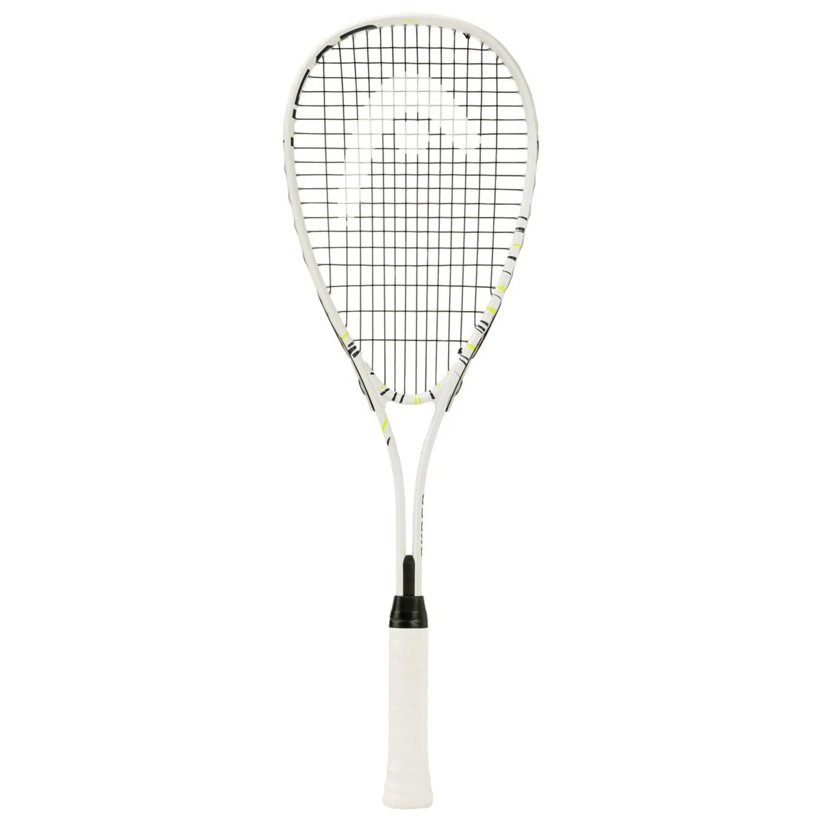 HEAD Cyber Edge 2024 Squash Racquet | Power & Durability | Anytime Sports 1 HEAD Cyber Edge 2024 Squash Racquet in Black/Red with teardrop head and AFT branding.