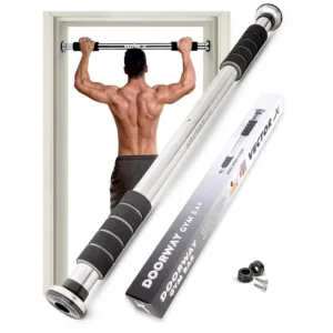 Vector X GB-360-C, adjustable pull-up bar, doorway gym bar, home workout equipment, chin-up bar for home, Vector X fitness India, Anytime Sports Thane.