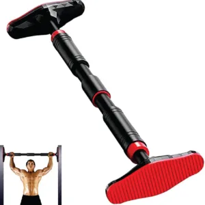 Airavat 4524 Pull Up Bar with steel reinforcement and blue foam grips.