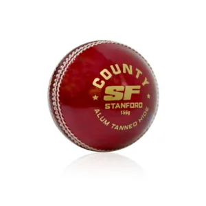 SF County Cricket Season Ball | 4 Piece Alum Tanned