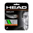 HEAD Reflex Squash String set in Neon Yellow with premium multifilament construction.