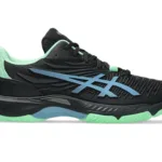 ASICS COURT CONTROL FF 4 BADMINTON SHOES - BLACK / SABA BLUE