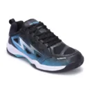 Yonex Dominant 6i, Badminton Shoes in Digital Aqua, showing the contoured Tru Shape toe box and the Hexagrip non-marking sole.