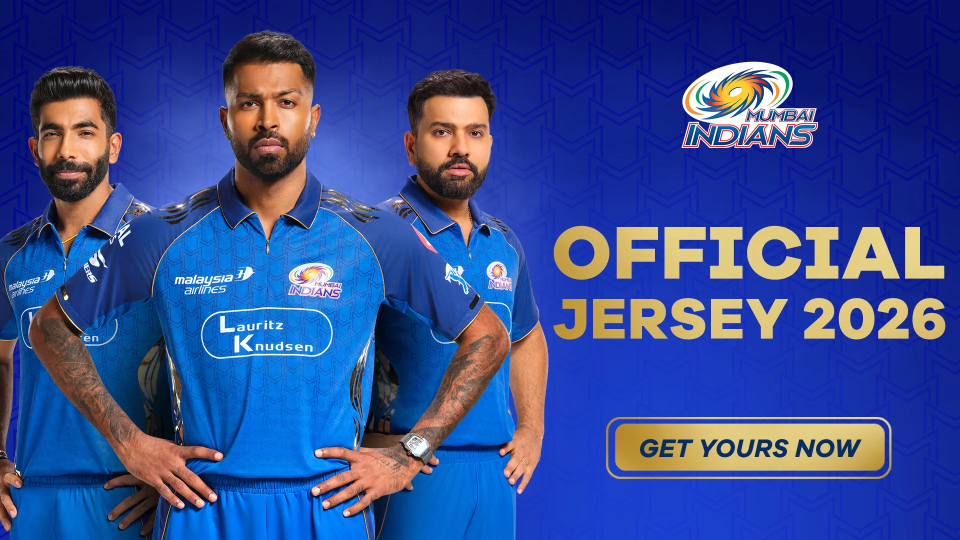 MI OFFICIAL FAN JERSEY ,AT ANYTIME SPORTS THANE