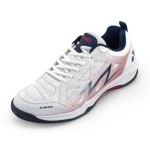 Yonex Dominant 6i,Badminton Shoes in Digital Aqua, showing the contoured Tru Shape toe box and the Hexagrip non-marking sole.