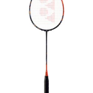 Yonex Astrox 77 Pro in High Orange and Black with Isometric head shape and Super Slim Shaft.