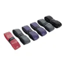 Yonex Aerocush 9900 grip showing the aerated texture and Yonex branding on the finishing tape.