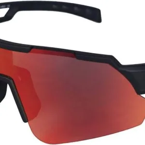 SS Falcon 1000 Sunglasses with black frame and high-definition lenses, showcasing the sporty wraparound profile.