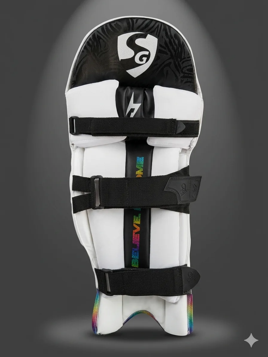 SG HP 33 – Hardik Pandya Series Elite Lightweight Batting Pads (2026) 2 SG HP 33 – Hardik Pandya Series Elite Lightweight Batting Pads (2026) - Image 2