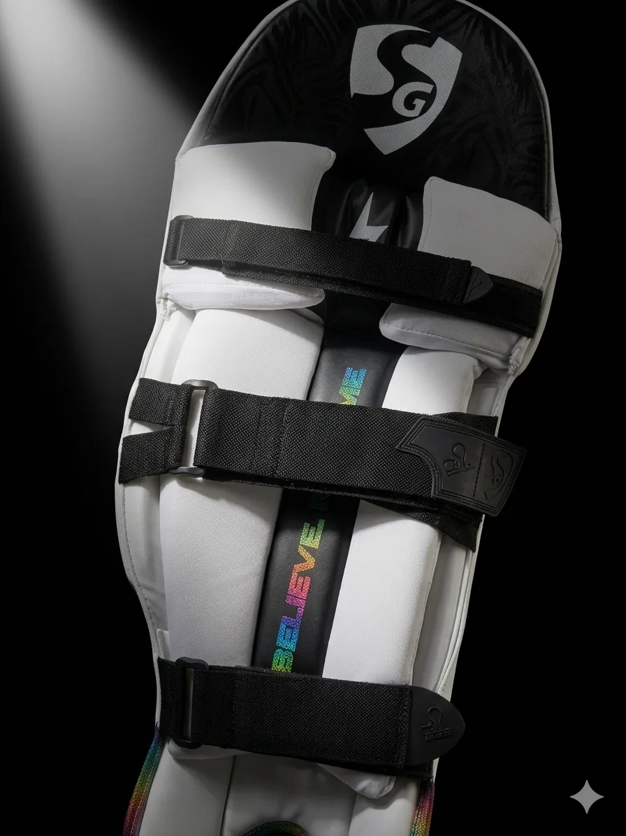 SG HP 33 – Hardik Pandya Series Elite Lightweight Batting Pads (2026) 4 SG HP 33 – Hardik Pandya Series Elite Lightweight Batting Pads (2026) - Image 4