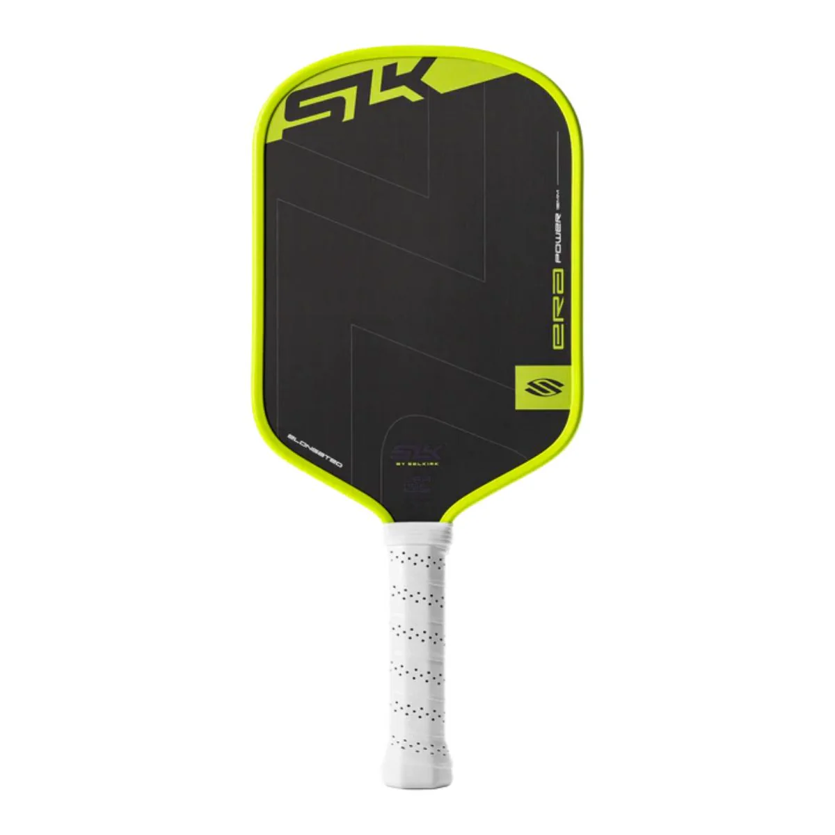 SLK ERA Power Elongated Pickleball Paddle (Model 8711) 1 SLK ERA Power Elongated 16mm Paddle Selkirk SLK ERA Power Pickleball Paddle Raw Carbon Fiber Pickleball Paddle SLK ERA Power 8713 Tournament Pickleball Paddle