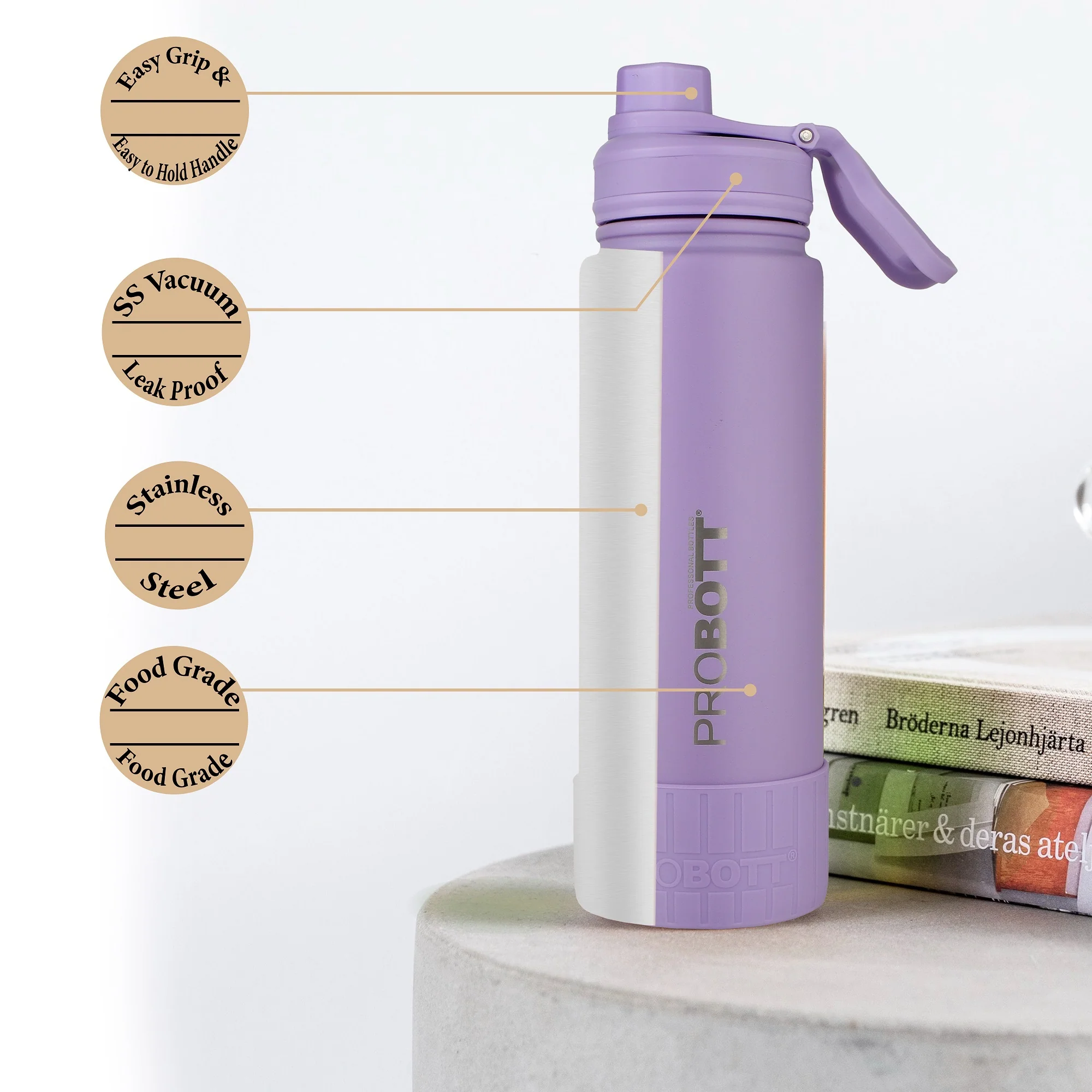 Probott Class 360ml Thermoses Vacuum Insulated Flask 4 Probott Class 360ml Thermoses Vacuum Insulated Flask - Image 4