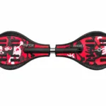 Konex Waveboard with LED Light Wheels - RED