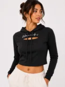 LASSA Cropped Hoodie for Women Women's Athleisure Cropped Hoodie LASSA Sports Hoodie Women's Gym Cropped Hoodie LASSA Activewear Hoodie