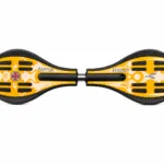 Konex Waveboard with LED Light Wheels - YELLOW