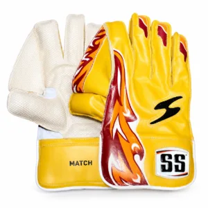 SS Match Wicket Keeping Gloves SS Match Cricket Keeping Gloves SS Wicket Keeper Gloves SS Leather Keeping Gloves Match Cricket Wicket Keeping Gloves