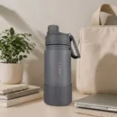 Probott Class 360ml Kids Flask Bottle Greenish Blue Probott Stainless Steel Water Bottle for Kids Vacuum Insulated School Water Bottle Leak Proof Kids Flask Bottle Probott 360ml Thermos Bottle