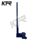 KTRX130 School Badminton Pole Movable Badminton Pole Set Portable School Badminton Pole Badminton Net Pole with Wheels Academy Badminton Equipment
