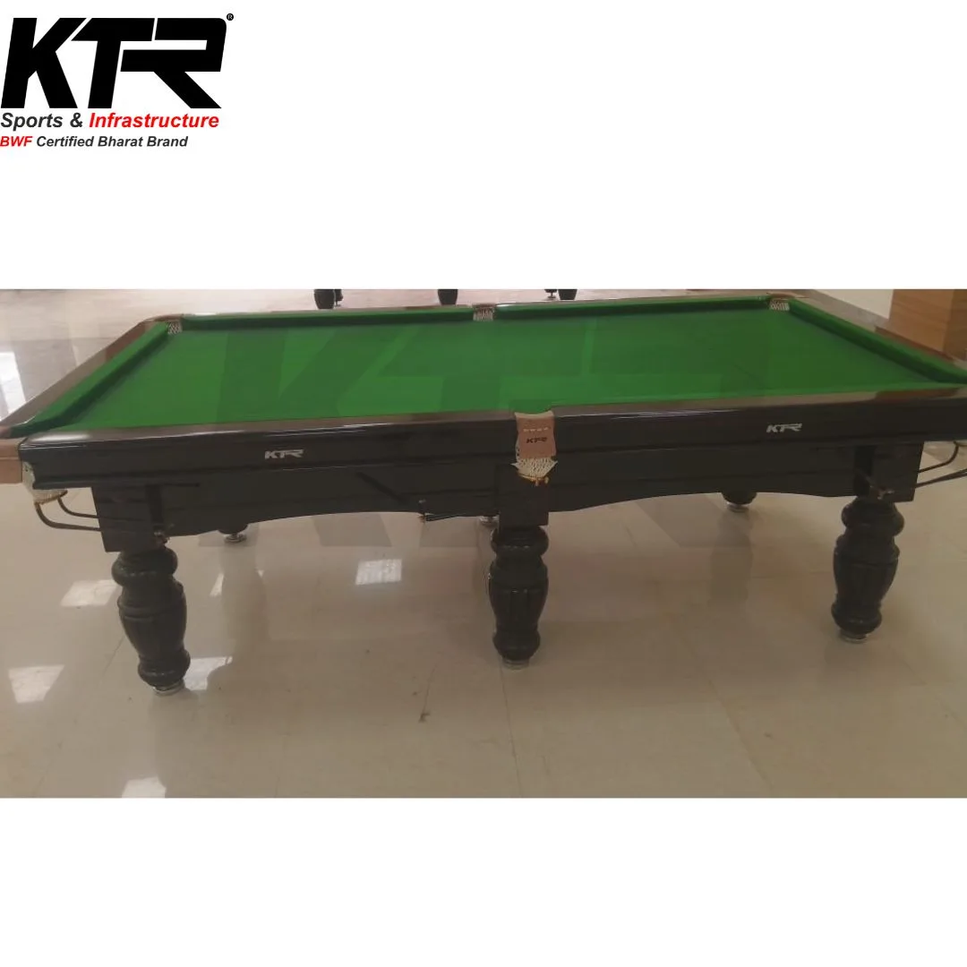 KTR Rebel 8x4 Snooker Table 2 KTR Rebel 8x4 Snooker Table Professional Snooker Table Club Grade Snooker Table KTR Billiards Table Premium Snooker Equipment