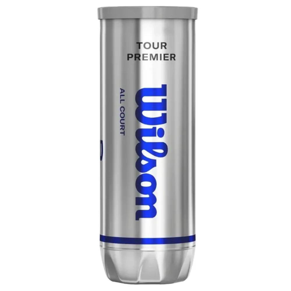 Wilson Tour Premier Tennis Balls Can (3 Balls) 1 Wilson Tour Premier Tennis Balls Can Wilson Tennis Balls 3 Pack Wilson Tour Premier Tennis Balls Wilson Tournament Tennis Balls Wilson Tennis Ball Can
