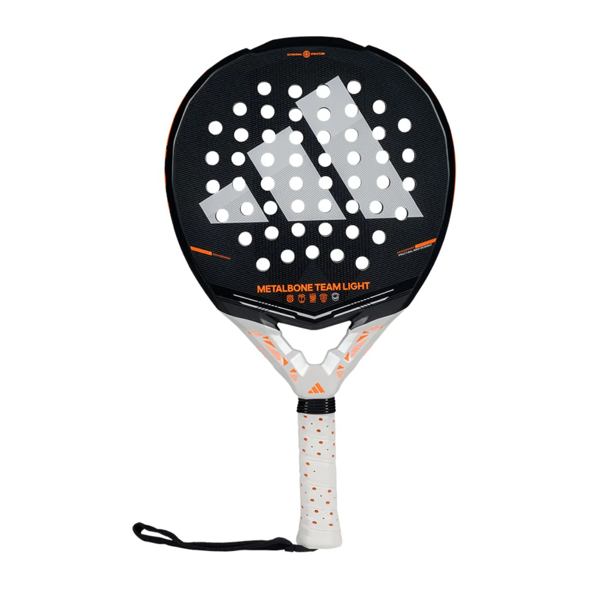 Adidas Metalbone Team Light 2026 Padel Racket | Fiberglass | Round Shape | Lightweight Control | For Intermediate to Advanced Players 1 Adidas Metalbone Team Light 2026 Padel Racket – Round Shape Fiberglass