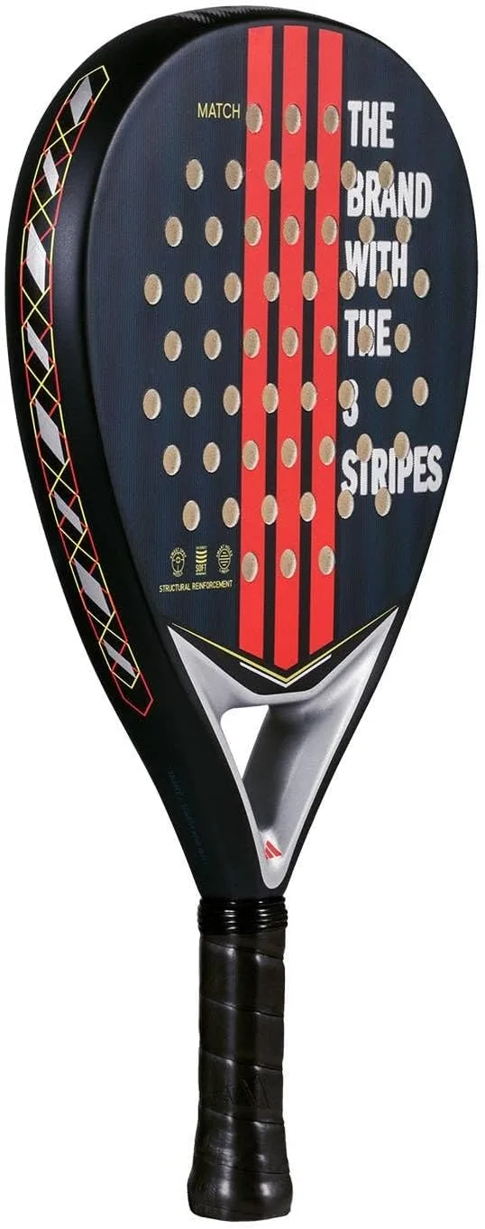 Adidas Match Blue 3.4 Padel Racket | Fiberglass | Allround Shape | Beginner to Intermediate | Comfortable & Versatile 3 Adidas Match Blue 3.4 Padel Racket | Fiberglass | Allround Shape | Beginner to Intermediate | Comfortable & Versatile - Image 3