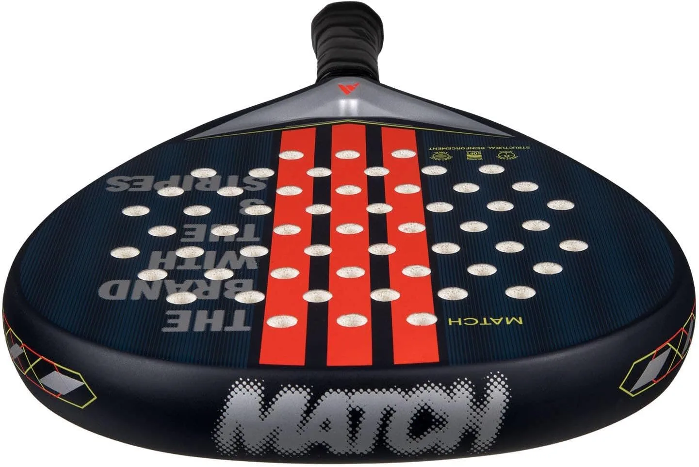 Adidas Match Blue 3.4 Padel Racket | Fiberglass | Allround Shape | Beginner to Intermediate | Comfortable & Versatile 4 Adidas Match Blue 3.4 Padel Racket | Fiberglass | Allround Shape | Beginner to Intermediate | Comfortable & Versatile - Image 4