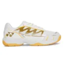 Yonex Voltrex 2 Badminton Shoes | True Shape - VANILLA WHITE CEYLON YELLOW