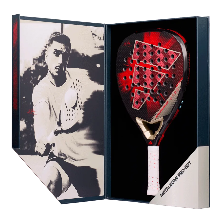 Adidas Metalbone Pro EDT 2026 Padel Racket | Limited Edition | Ale Galán | Carbon Aluminized 16K | Diamond Shape | For Advanced & Competitive Players 2 Adidas Metalbone Pro EDT 2026 Padel Racket – Ale Galán Limited Edition