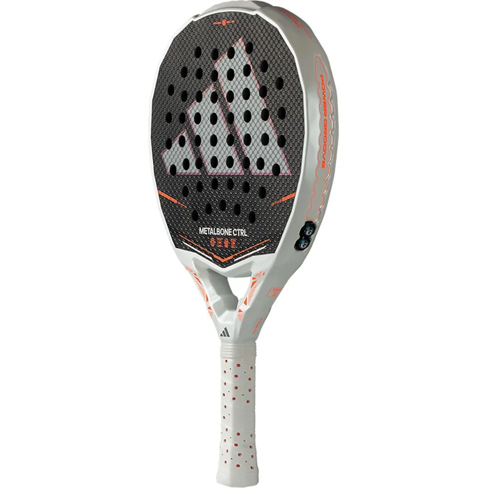 Adidas Metalbone CTRL 2026 Padel Racket | Carbon Aluminized 16K | Round Shape | Adjustable Weight & Balance System | For Advanced Control Players 3 Adidas Metalbone CTRL 2026 – Spin Blade Decal Surface Texture Detail