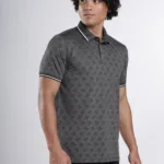Sportiff AeroEdge Performance Polo T-Shirt | Quick Dry Sports Polo - DARK GREY