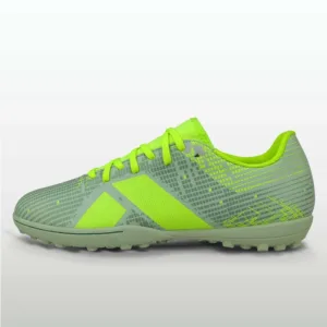 Nivia Rabona 2.0 Turf Football Shoes Black Lime – Lateral View