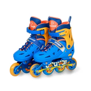 Airavaat Python 7706 Inline Skates Black – ABEC-7 Adjustable Kids Adult Skate