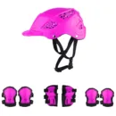 Steelbird Kids Skating Cycling Helmet with Full Protector Set – Knee Elbow Wrist Guards