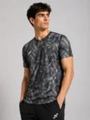 Sportiff Fit Gear Grid Force Men's T-Shirt – Multiple Colours Available Front View
