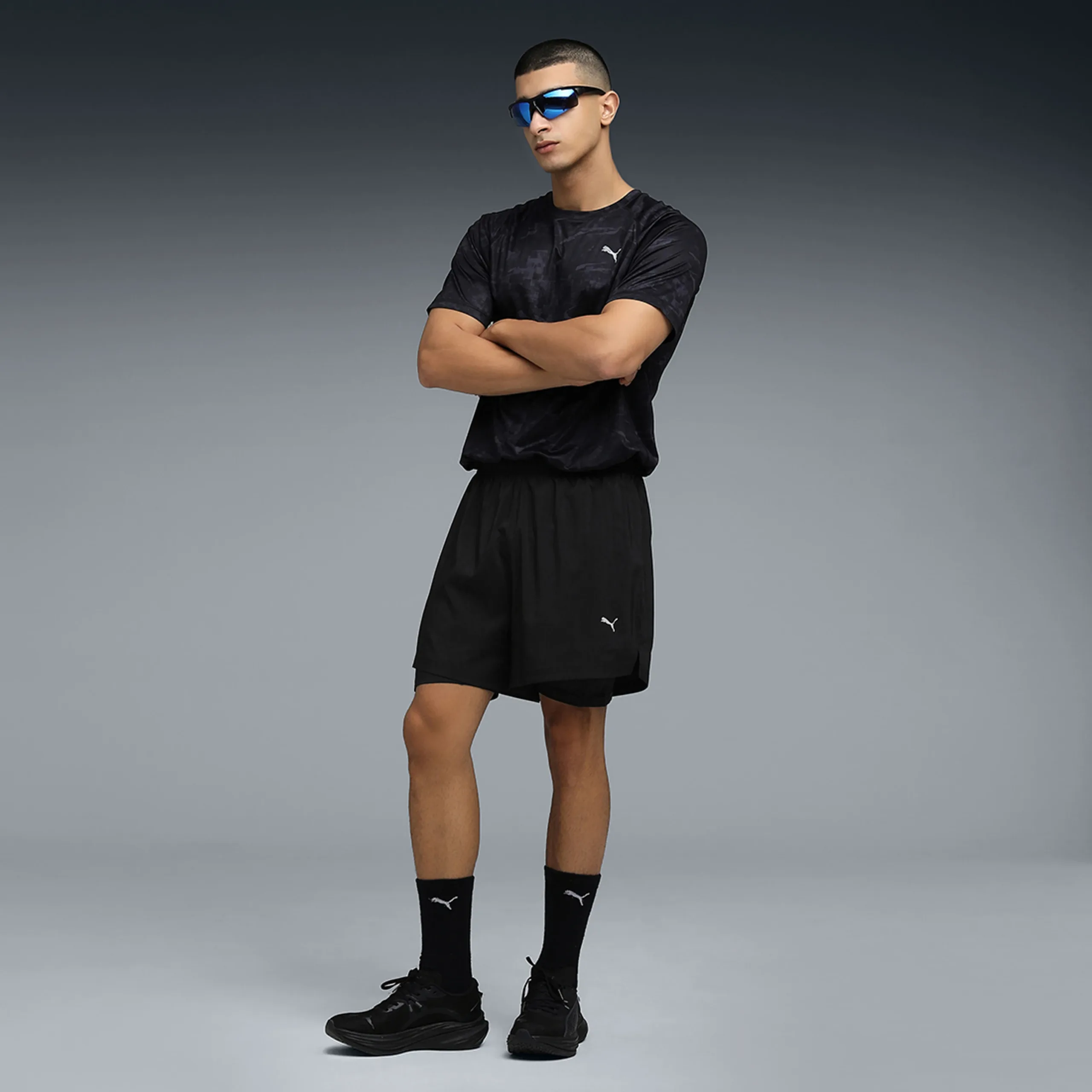 PUMA Solid Men's Shorts | 528576_01 2 PUMA Solid Men's Shorts | 528576_01 - Image 2