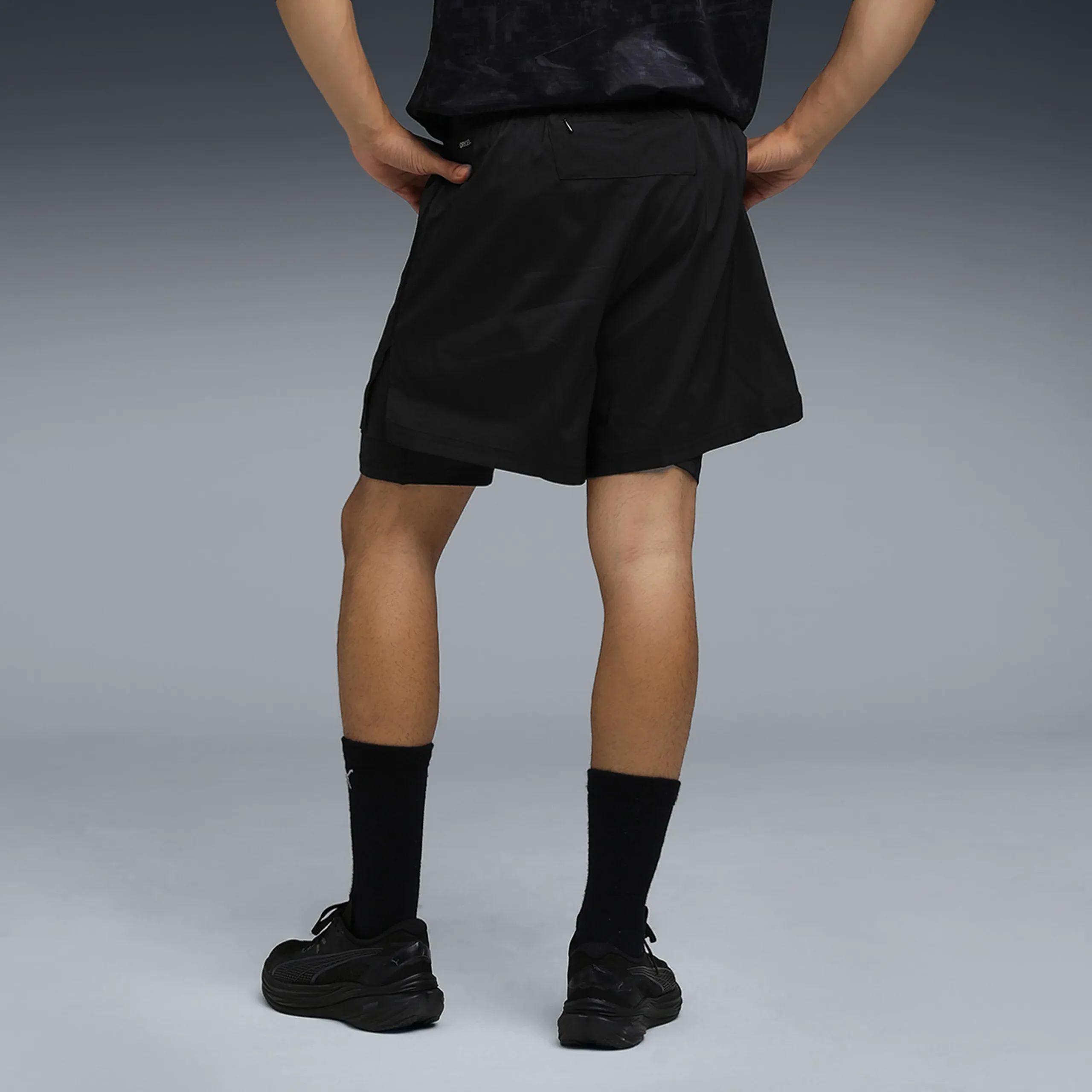 PUMA Solid Men's Shorts | 528576_01 3 PUMA Solid Men's Shorts | 528576_01 - Image 3