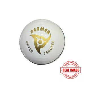 Grasshopper Beamer White Leather Cricket Ball Size 5 – Alum Tanned 4-Piece Adult
