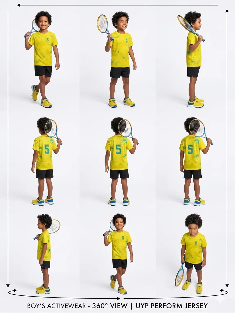 UYP Rush New Kids Sports T-Shirt – Perform Jersey 2 UYP Rush New Kids Sports T-Shirt – Perform Jersey - Image 2