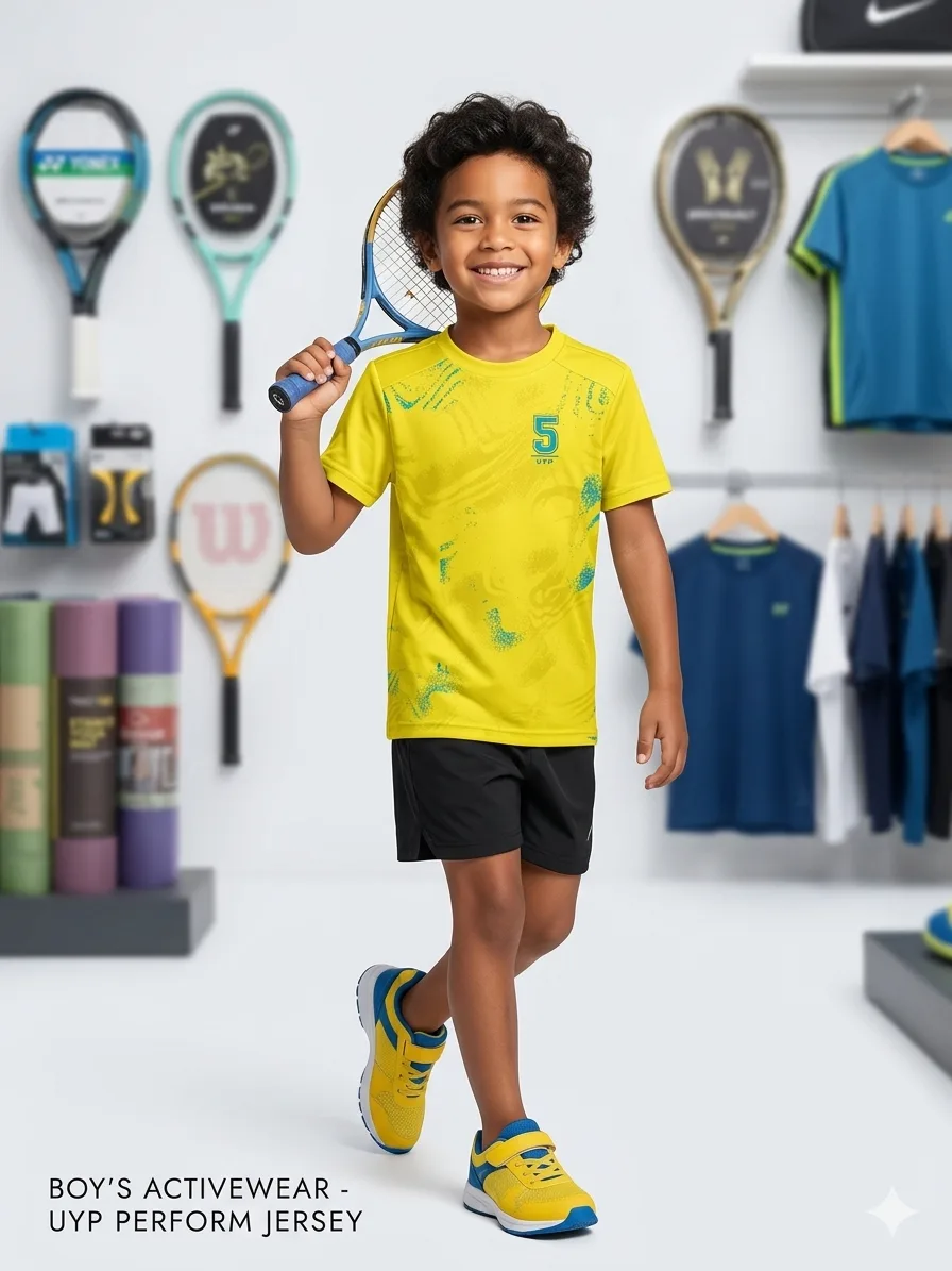 UYP Rush New Kids Sports T-Shirt – Perform Jersey 3 UYP Rush New Kids Sports T-Shirt – Perform Jersey - Image 3